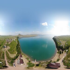 Республика Хакасия База отдыха Озеро Белё