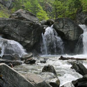 Водопады р. Кынгарга